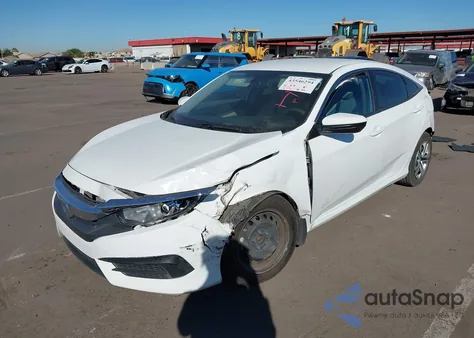 2018 Honda Civic Lx from USA, damaged, VIN 19XFC2F56JE005129